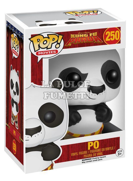 KUNG FU PANDA: PO - VINYL FIGURE #   250 - POP FUNKO 